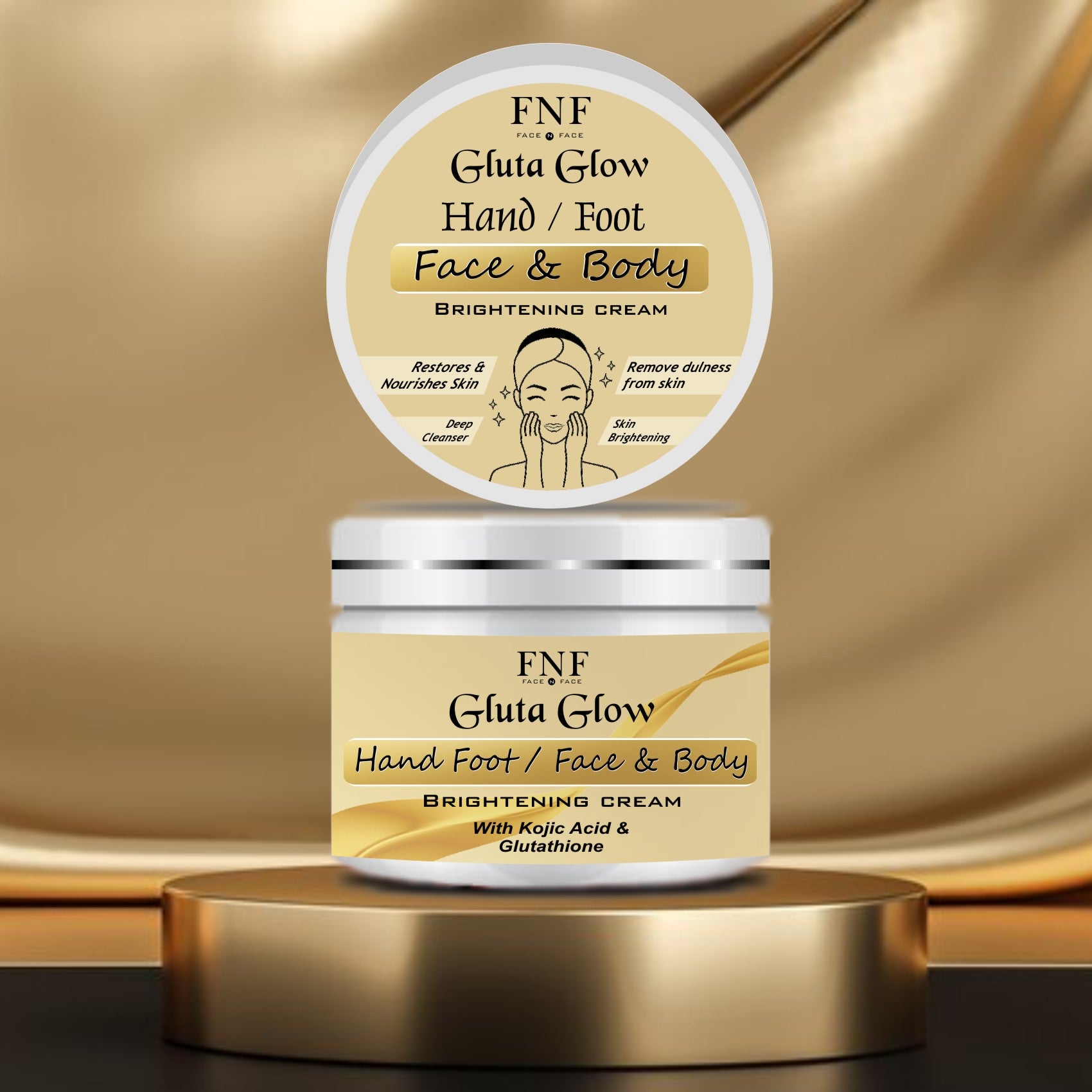 HAND FOOT / FACE & BODY Brightening Cream (150ml)